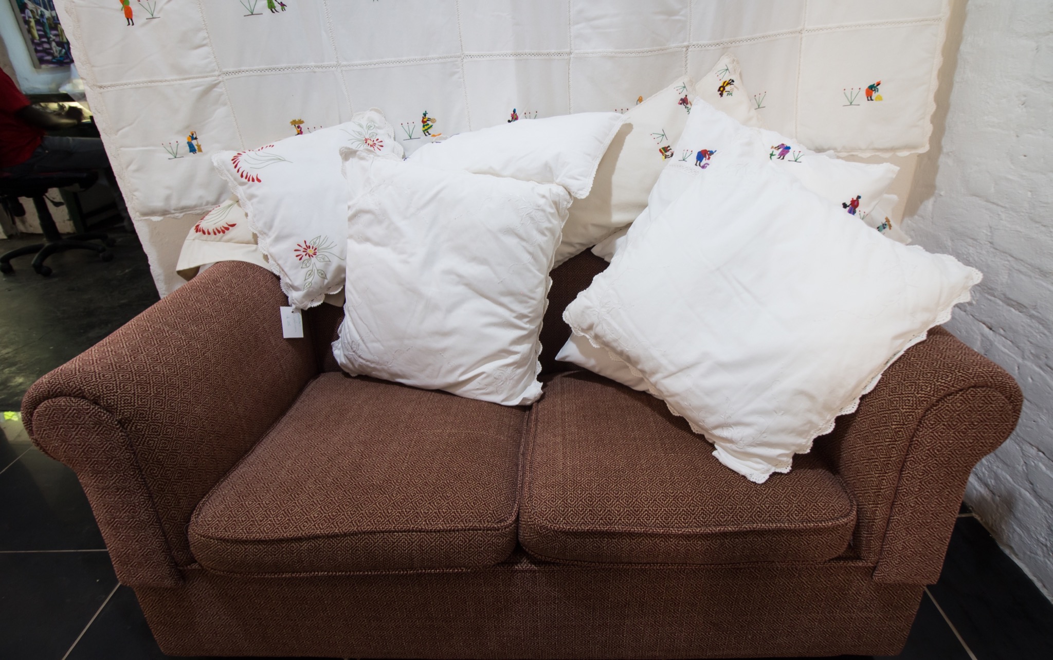 Embroidered Cushion
